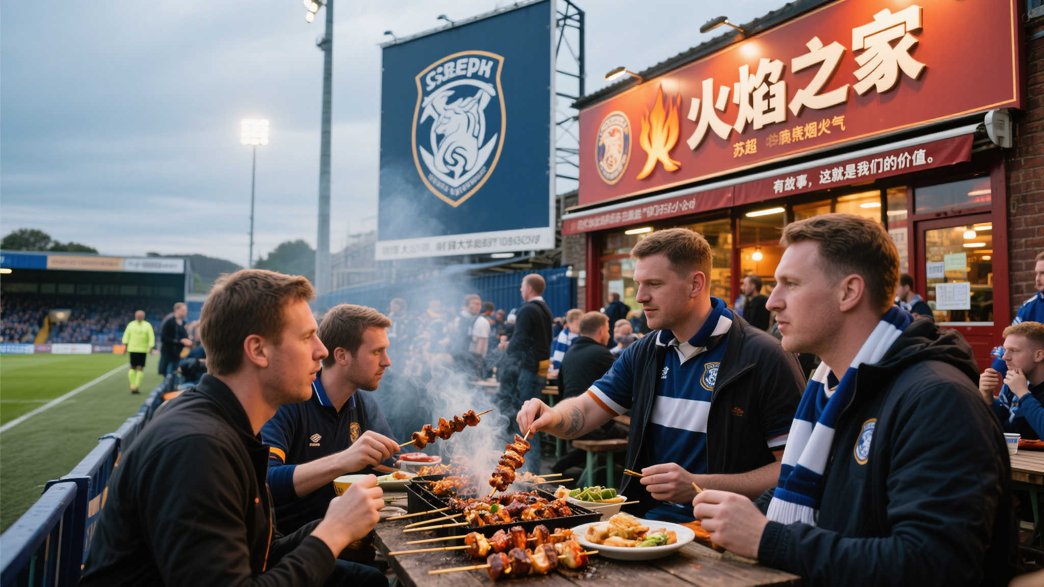 苏超”新风尚！烧烤店成唯一个体户赞助商，诠释接地气真谛